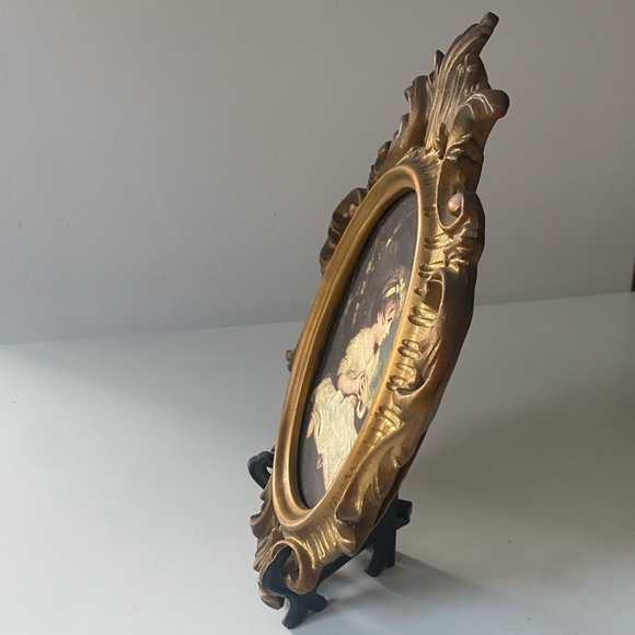 Vintage Photo and Frame - Approx 8”x12” - Picture 7 of 8